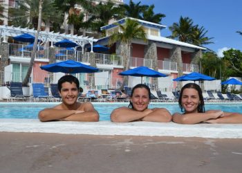 Nicolás F., Laura F. y Melina M. - Caneel Bay - Virgin Islands-